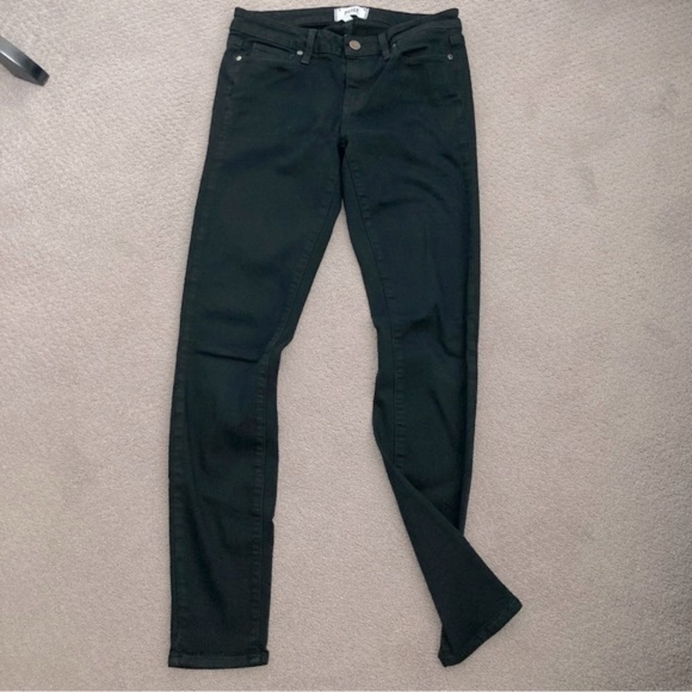 PAIGE, like new black skinny jeans.